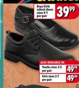 Girls Shoes Sizes 2-7-Per Pair