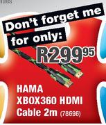 Hama XBOX 360 HDMI Cable-2m 