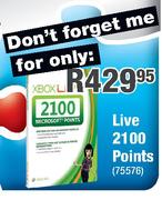 Live 2100 Points