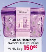 Oh So Heavently Lavender Luxury Deluxe Vanity Bag-Each