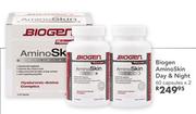 Biogen AminoSkin Day & Night-60 Capsules x 2