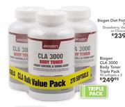 Biogen CLA 3000 Body Toner Triple Pack- 3 x 90 Softgels
