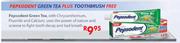 Pepsodent Green Tea Plus Toothbrush Free