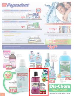 Dischem : Focus on Healthy Living (17 Sep - 14 Oct), page 29
