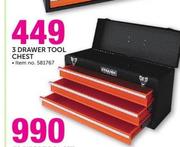 Stramm 3 Drawer Tool Chest
