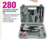 Stramm 141 Piece Tool Kit And Metal Box 905