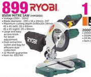 Ryobi 850W Mitre Saw HMS850