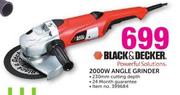Black & Decker 2000W Angle Grinder