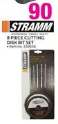 Stramm 8 Piece Cutting Disk Bit Set