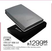 Verbatim 1TB 2.5" USB 3.0 Hard Drive-Each