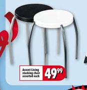 Accent Living Stacking Chair Assorted-Each