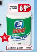 Ecoat White Gloss-5Ltr