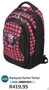 Backpack Senior Tartan(KNBP1304)