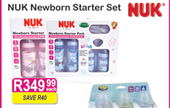 Nuk Newborn Starter Set-Each