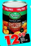 Rhodes Smooth Apricot Jam-1Kg