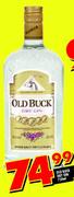 Old Buck Dry Gin-750ml