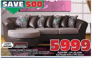2 Piece Roxane Chaise Lounge Suite