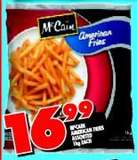 McCain American Fries 1Kg-Each