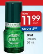 Brut Roll-on-50ml each