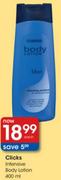 Clicks Intensive Body Lotion-400ml each