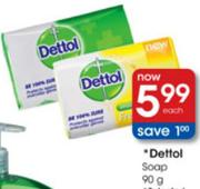 Dettol Soap-90g each