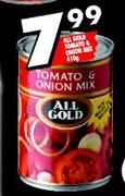 All Gold Tomato & Onion Mix-410g