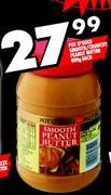 Pot O' Gold Smooth/Crunchy Peanut Butter-600g each