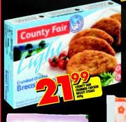County Fair Crumbed Chicken Breast Steaks-420g