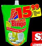 Bingo Dishwashing Liquid Refill-750ml
