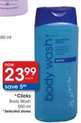 Clicks Body Wash 500ml-Each