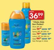 Clicks Kids Sun Protect Stick SPF 40-Each