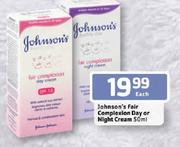 Johnson's Fair Complexion Day Or Night Cream-50ml