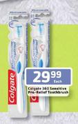 Colgate 360 Senstive Pro-Relief Toothbrush-Each