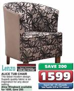 Lenzo Alice Wingback Chair