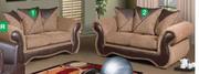 NSK Designs 2 Piece Amber Lounge Suite
