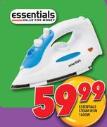 Essentials Steam Iron-1600W