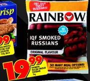 Rainbow IQF Smoked Russians-1Kg 