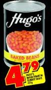 Hugo's Baked Beans Tomato Sauce-420g