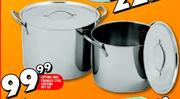 Cutting Edge Stainless Steel Ctering Pot Set