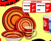 Stripe Range Dinner Plate 