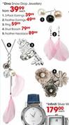 Diva Snow Drop Jewellery 3-Pack Earrings-Each