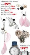 Diva Snow Drop Jewellery 3-Pack Earrings-Each