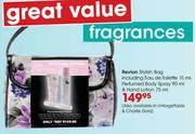 Revlon Stylish Bag Including Eau de Toilette 15ml,Perfumed Body Spray 90ml & Hand Lotion 75ml