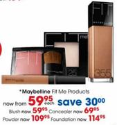 Maybeline Fit Me Products Foundation-Each
