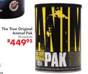 The True Original Animal Pak-44 Packets