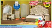 Caesar 4-Piece Bedroom Suite(Includes Mirror)