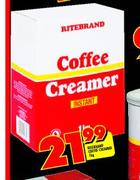 RiteBrand Coffee Creamer Instant-1kg
