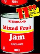 Ritebrand Mixed Fruit Jam-900g
