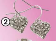 Diva Heart Earrings