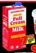 Ritebrand Uht Long Life Milk Assorted-1Ltr Each